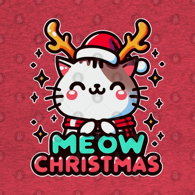 meow cristmas - mary cristmas by Yaydsign